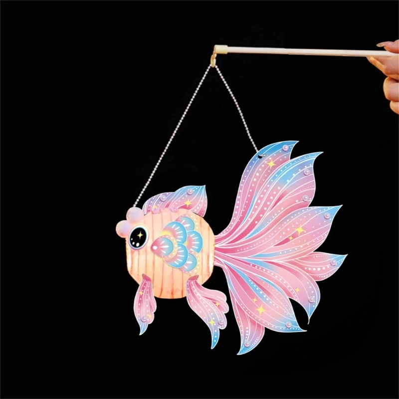 Removable Fancy Carp Lamps Scaldfish Artisanal Festival Celebration Decoration