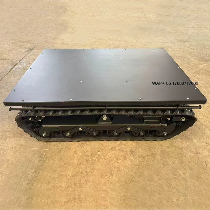 High Efficiency Remote Control Tracked Lawn Mower Stable Durable Platform Suitable for Agriculture Lawns Orchardscomplex Terrain