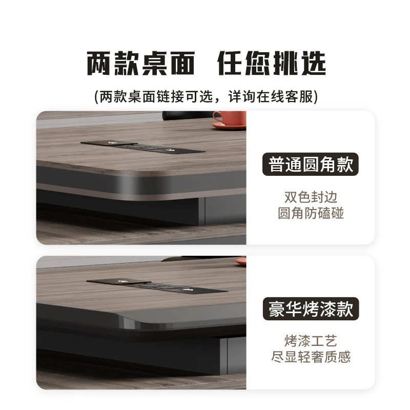 CEO desk,boss table,office Furniture,High-End , , Simple Modern Lacquered Executive , President Manager Supervisor Office Desk A