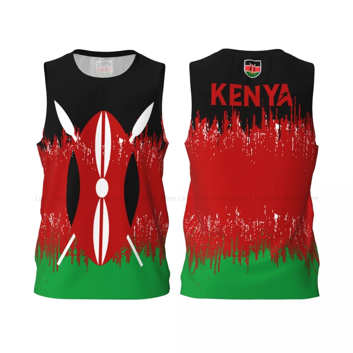 

Кеня Баскетбольная майка Баскетбольная игровая майка Мужская летняя спортивная майка