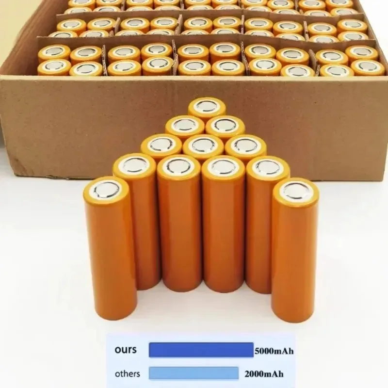 5000mAh original lithium ion battery 21700 5.0Ah 30A 3.7V high discharge / large capacity rechargeable battery 21700-50T