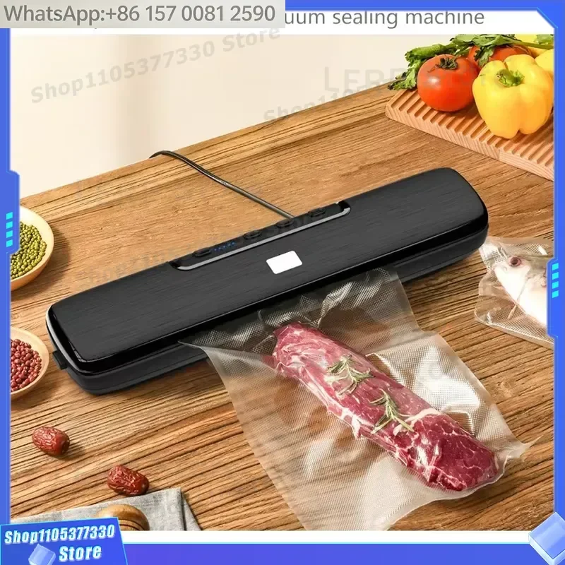 Small Household Kitchen Fresh Keeping Machine Electric Wet/Dry Vacuum Sealing for Food Automatic Rice Vacuum Packaging