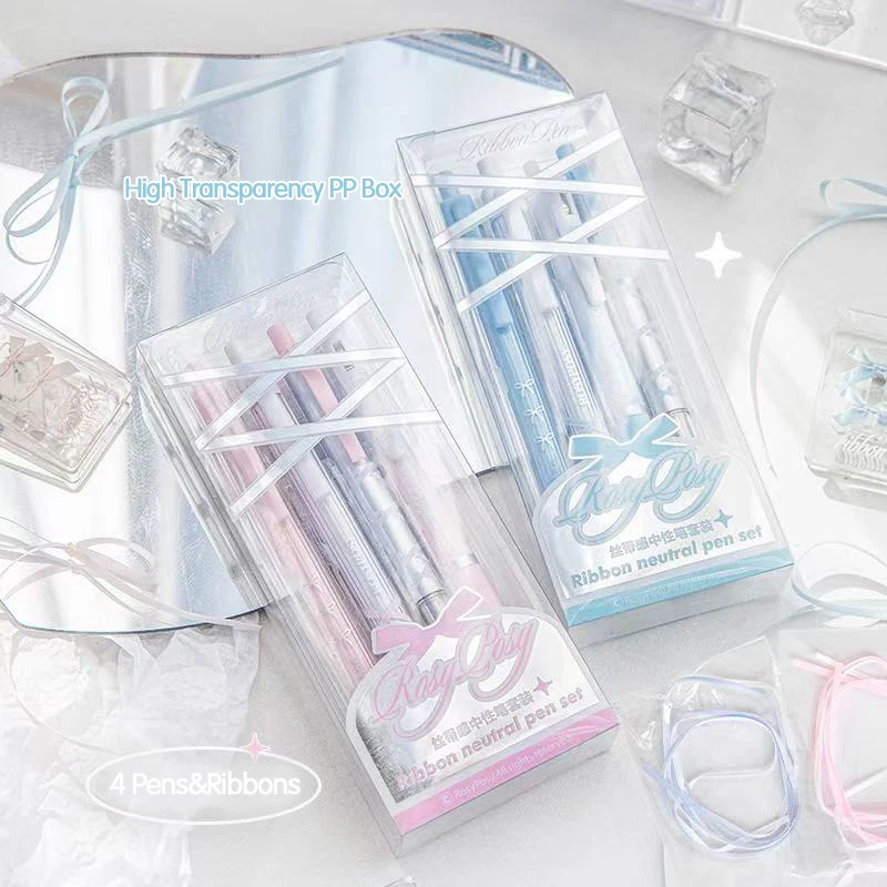 

Набор из 4 ручек-карандашей для балетных танцев в стиле INS, 0.5 мм, черные, нейтральные, канцелярские товары для студентов