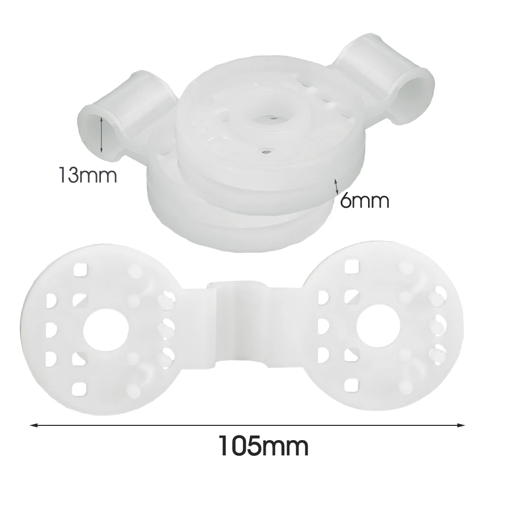 2-100PCS Garden Hook Accessories Shade Cloth Sunshade Net Plastic Round Clips Fixing Clip Fixed Clamp Grommet Anti Bird Netting