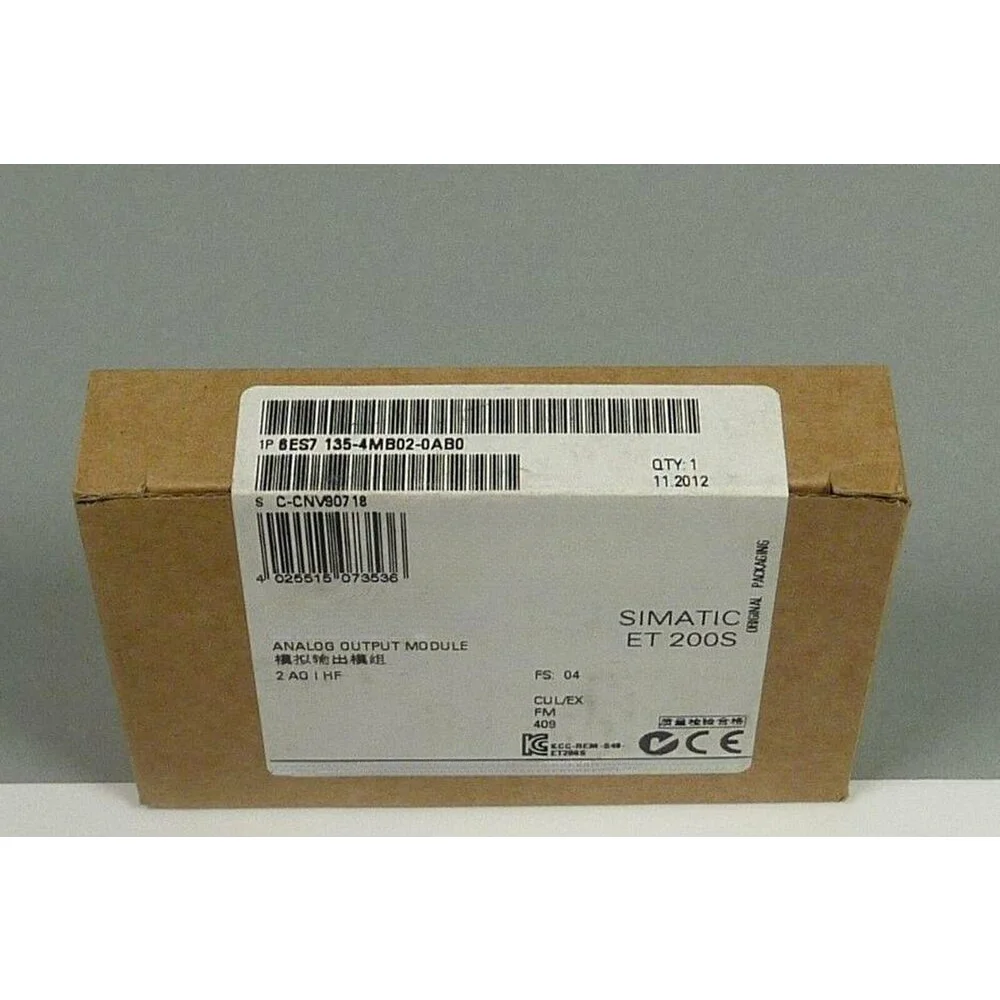 New Factory Sealed 6ES7135-4MB02-0AB0 6ES71354MB020AB0 SIMATIC DP PLC Module