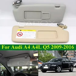 CAPQX For Audi A4 A4L B8 B9 2009-2016 Q5 2010-2018 Car Sunvisor Sun Visor Antidazzle Shade Sun Shield Sunshield With Glass Light