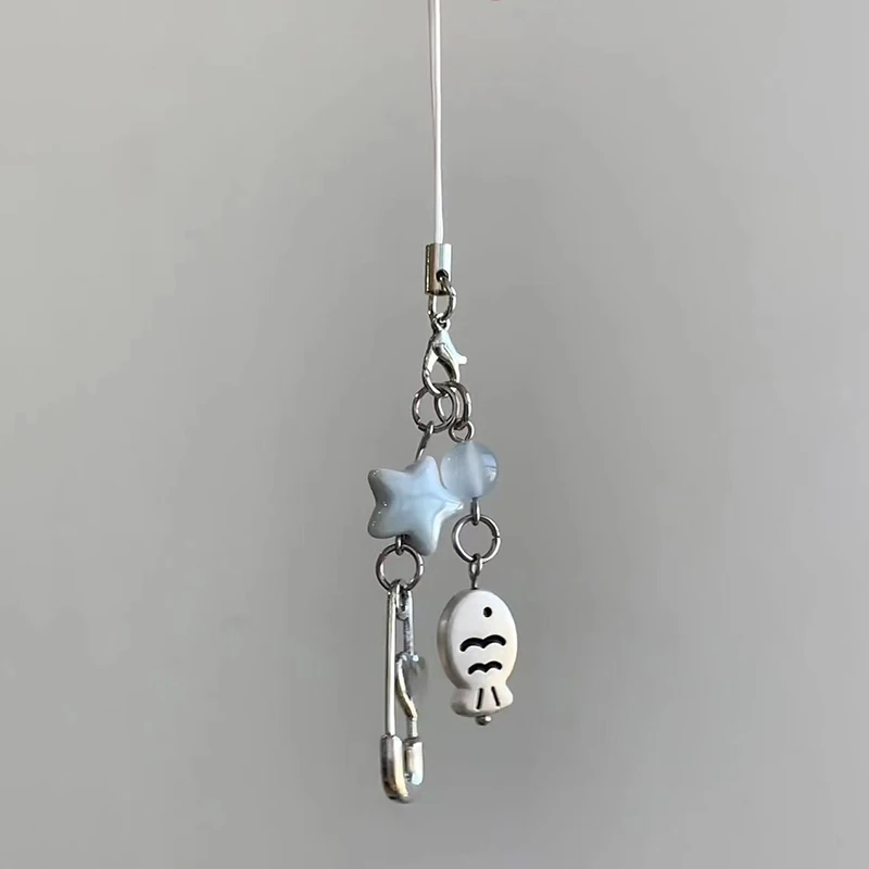 

Charm Keychain Phone Lanyard Keyring Bag Pendant Accessory Aesthetic Y2k Jewelry