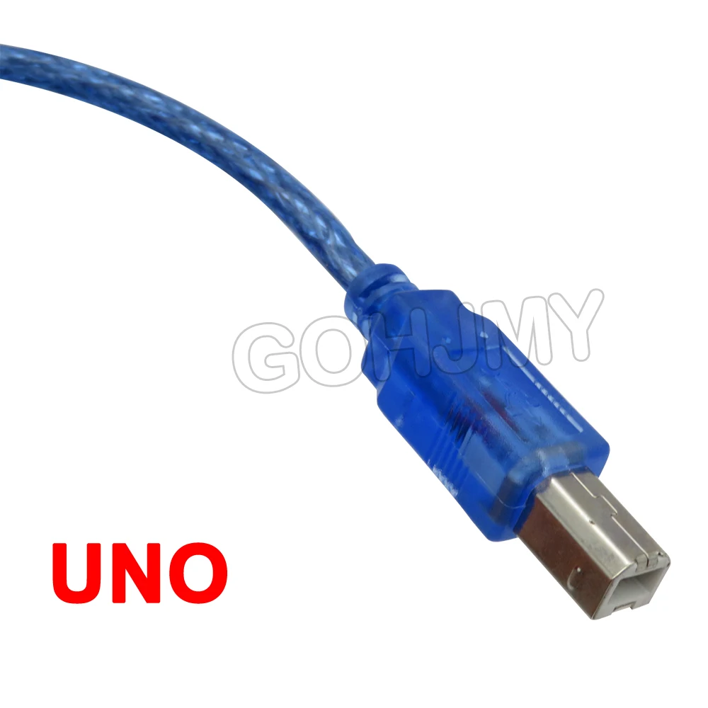 30CM USB Cable For Uno R3/Nano/MEGA 2560/Leonardo/Pro Micro/DUE Blue High Quality A Type USB/Mini USB/Micro USB 0.3m For Arduino