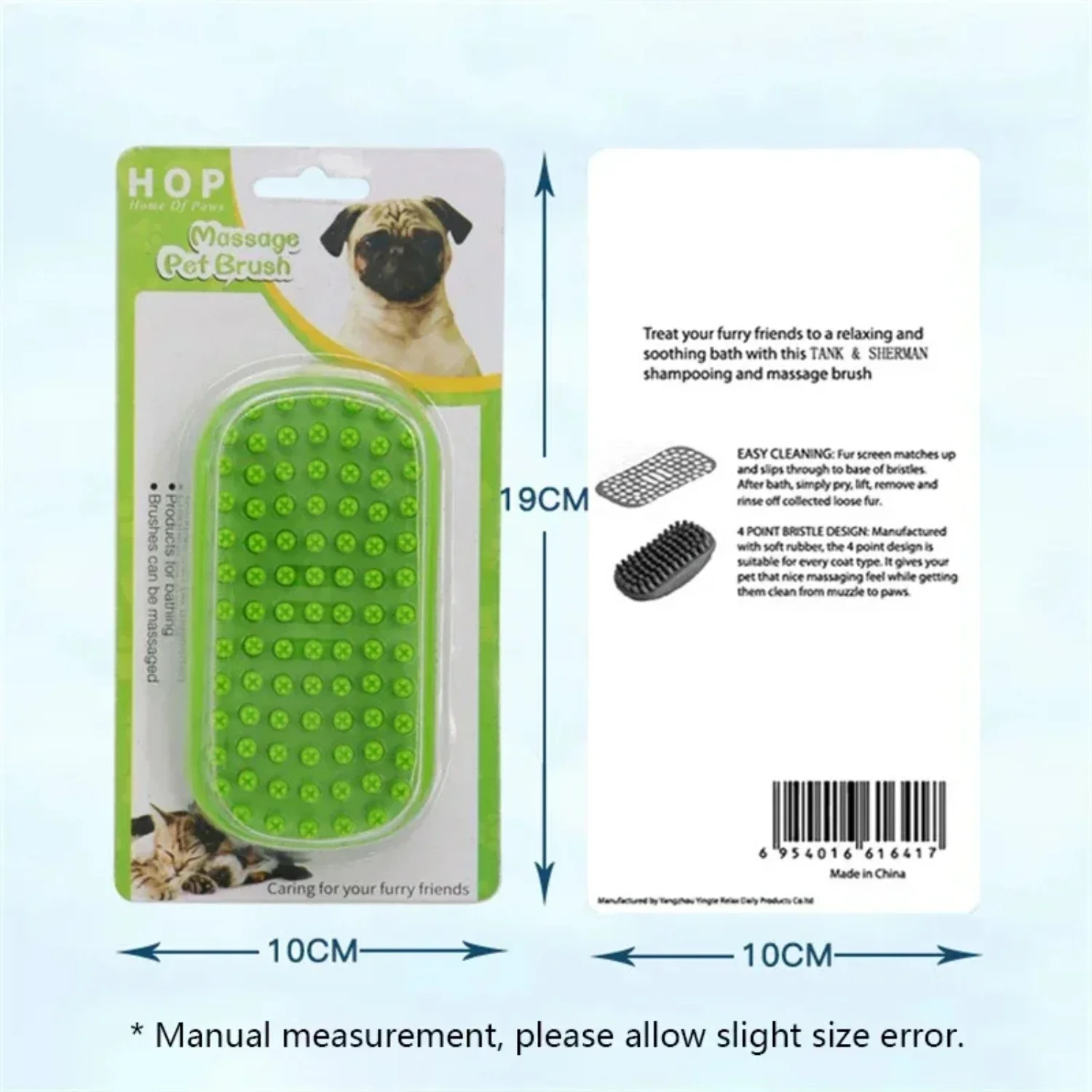 Achieve Effective Grooming Results with Top-Notch Premium Quality Portable Silicone Pet Grooming Bath Brush - Gentle, Soft, and