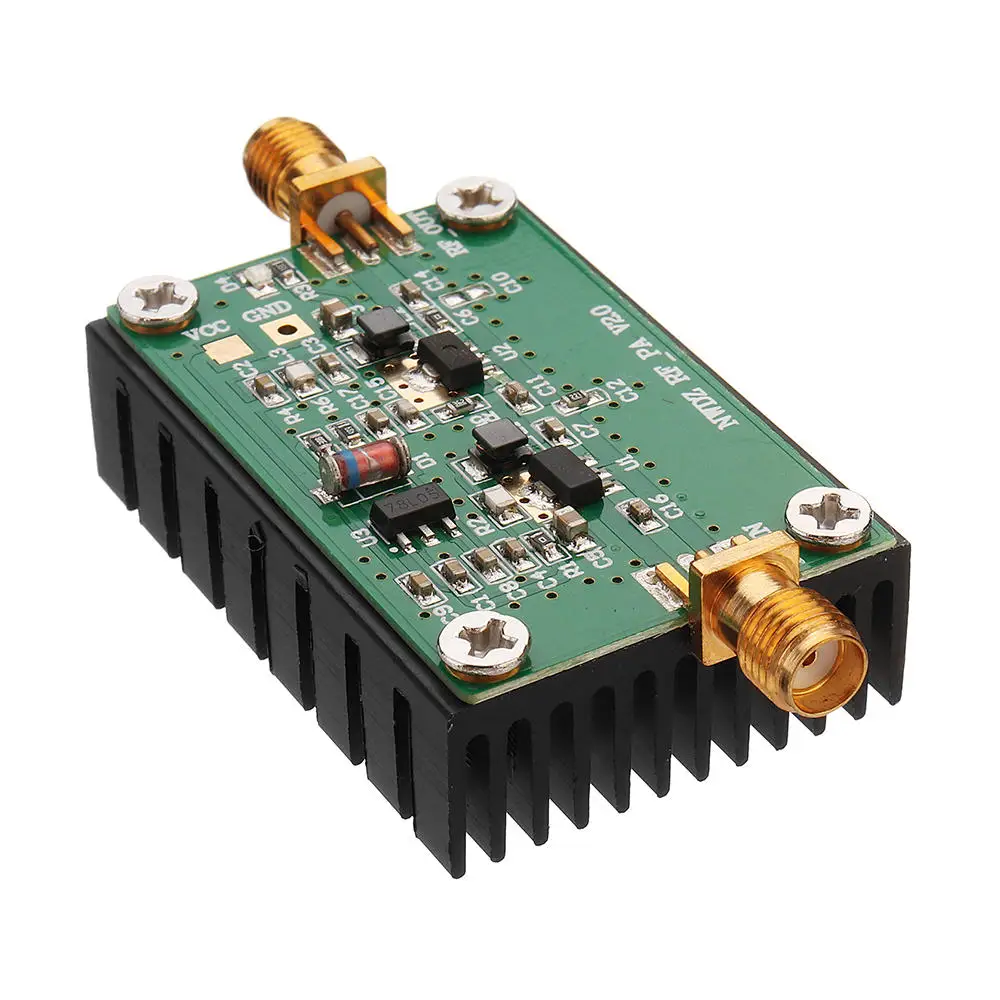 Trending Now 2MHz-700MHZ RF Power Amplifier Broadband Short Wave Amplifier for HF VHF UHF FM Transmitter Radio