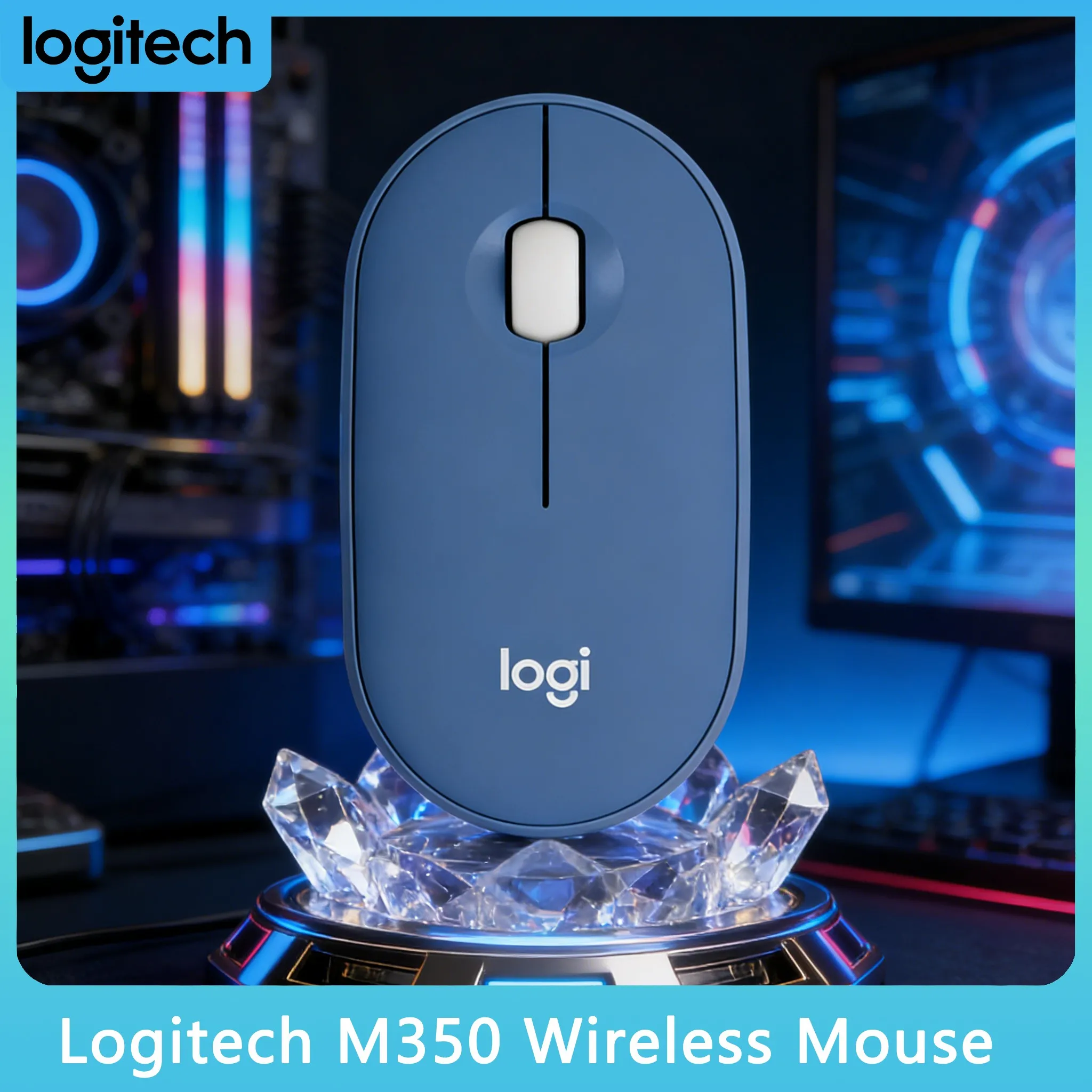 

Портативный помощник для работы: мышь Logitech M350 Pebble
