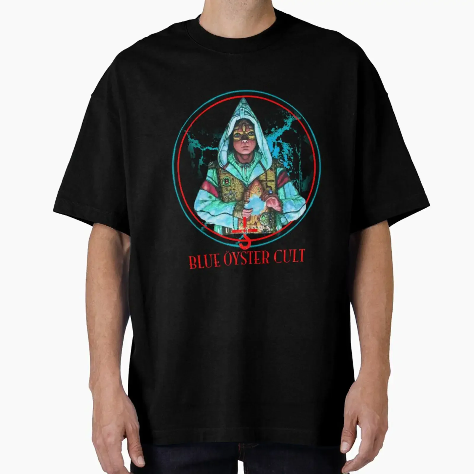 Blue Oyster Cult Fire of Unknown Origin designed and sold by LarryJasper4 vintage Washed Top For Everyday Wear Soft homme