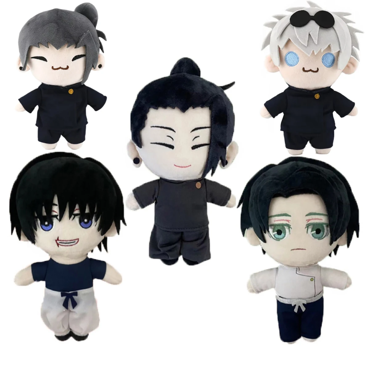 New Gojo Saturo Geto Suguru Jujutsu Kaisen Cosplay Plush Cute Soft Collection Props Anime peripherals spells return to the war