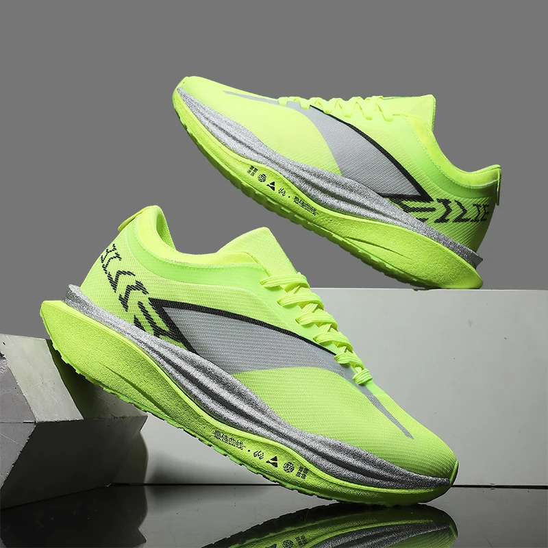 

Men's Running Shoes Outdoor Non-Slip Couple Breathable Jogging Race Sneakers Luxury shoes Trainer Cushioning Mesh Off-road Shoes
