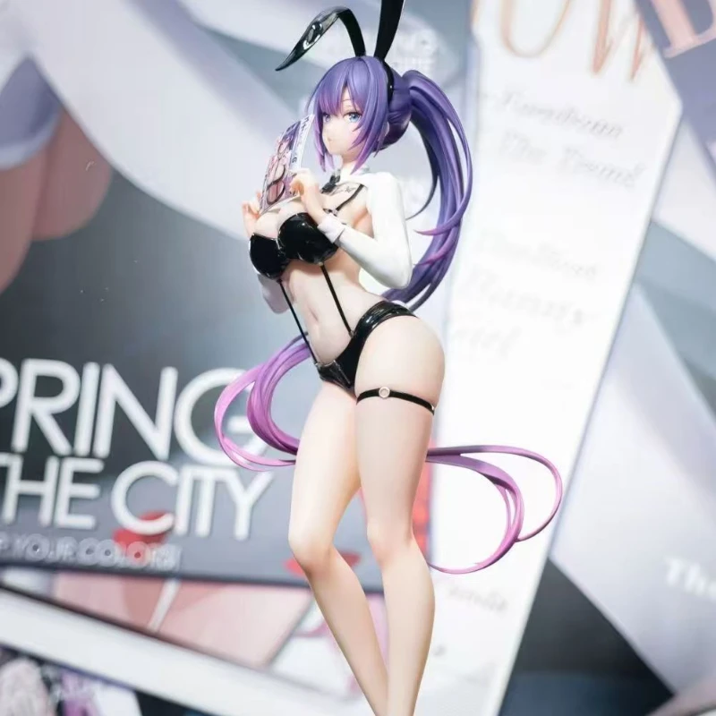 Soft, Cute and sexy Pretty Girl Bunny Girl Yuna Pixiv Figure Beautiful Girl doll Table Decoration Toy Collectibles Collection view 3