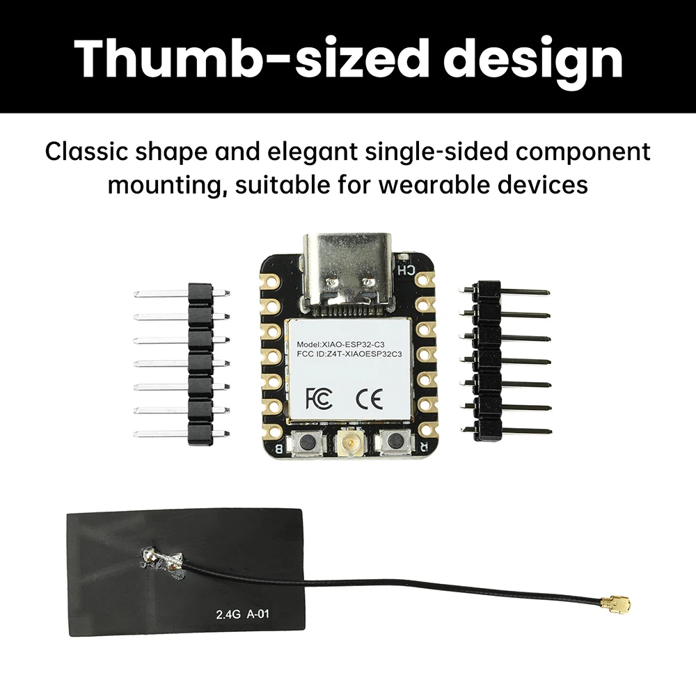 ESP32-C3 SoC WiFi BT Development Board Seeed Studio Xiao Low Power BT Wifi Dual Mode Development Board Type C
