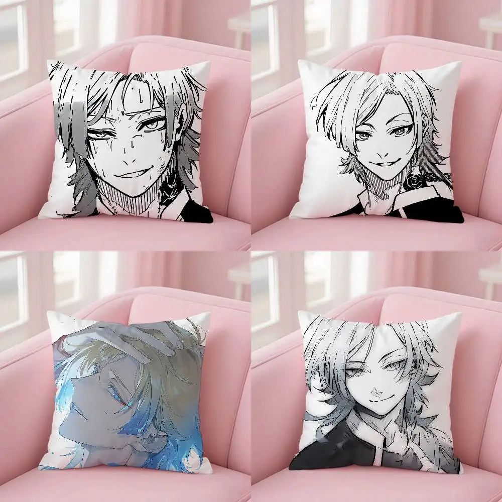 M-Michaels Kaisers Case Plush Fabric Soft Pillowcase Double Sided Print Cushion Cover Household Gifts