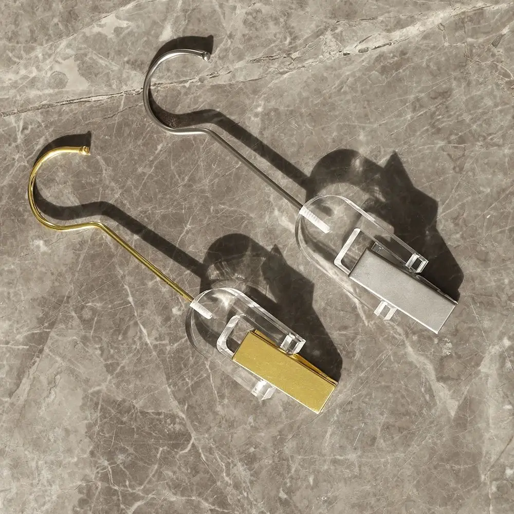 

ARLANY 5 шт. акриловые вешалки для наращивания волос для шпильки, парика, лента для хранения, зажимы для хранения утка, вешалка для одежды, крючок