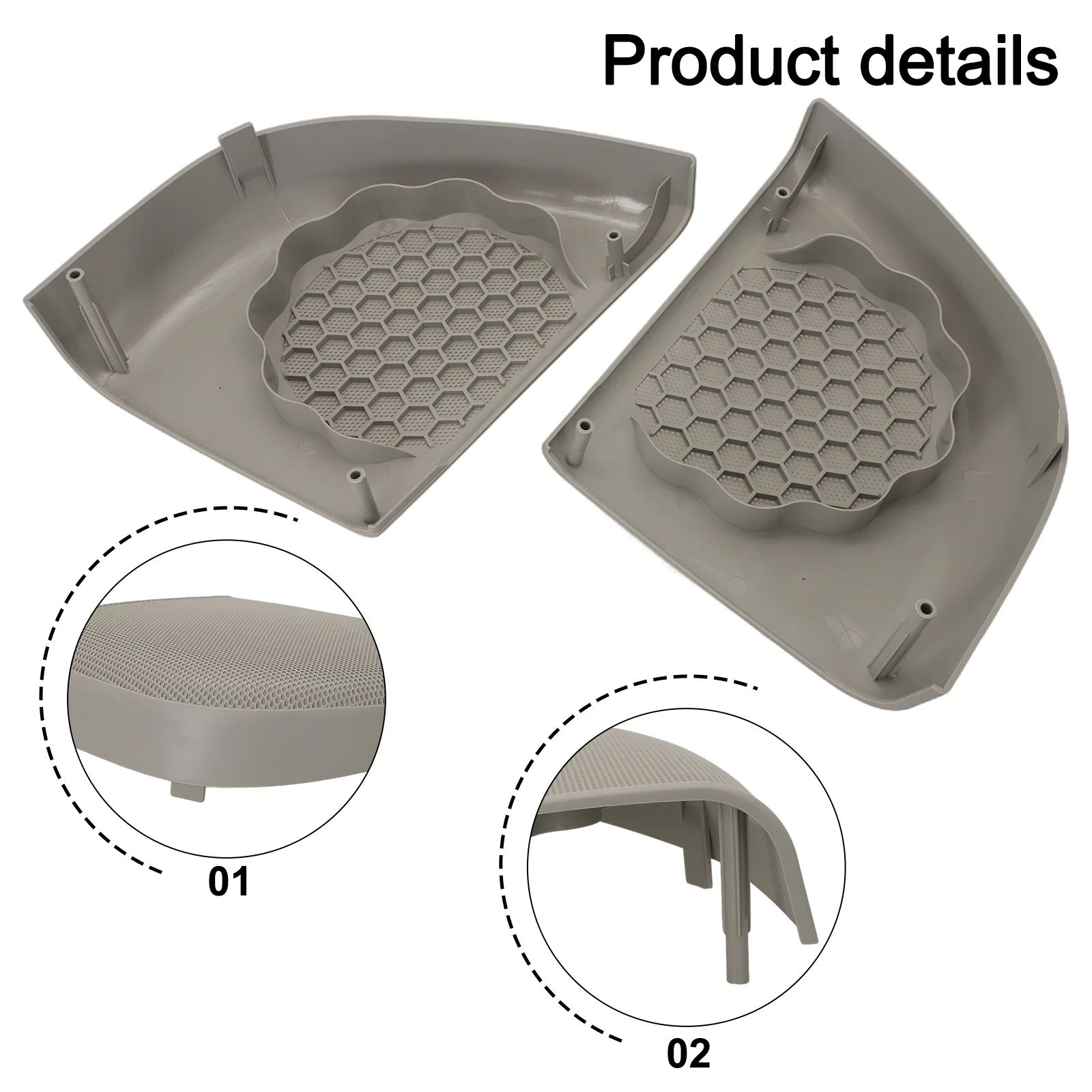 

Grille Cover For Mercedes Speaker Cover Replacement Vehicle Interior Restoration Direct Replacement For CL203 Coupe