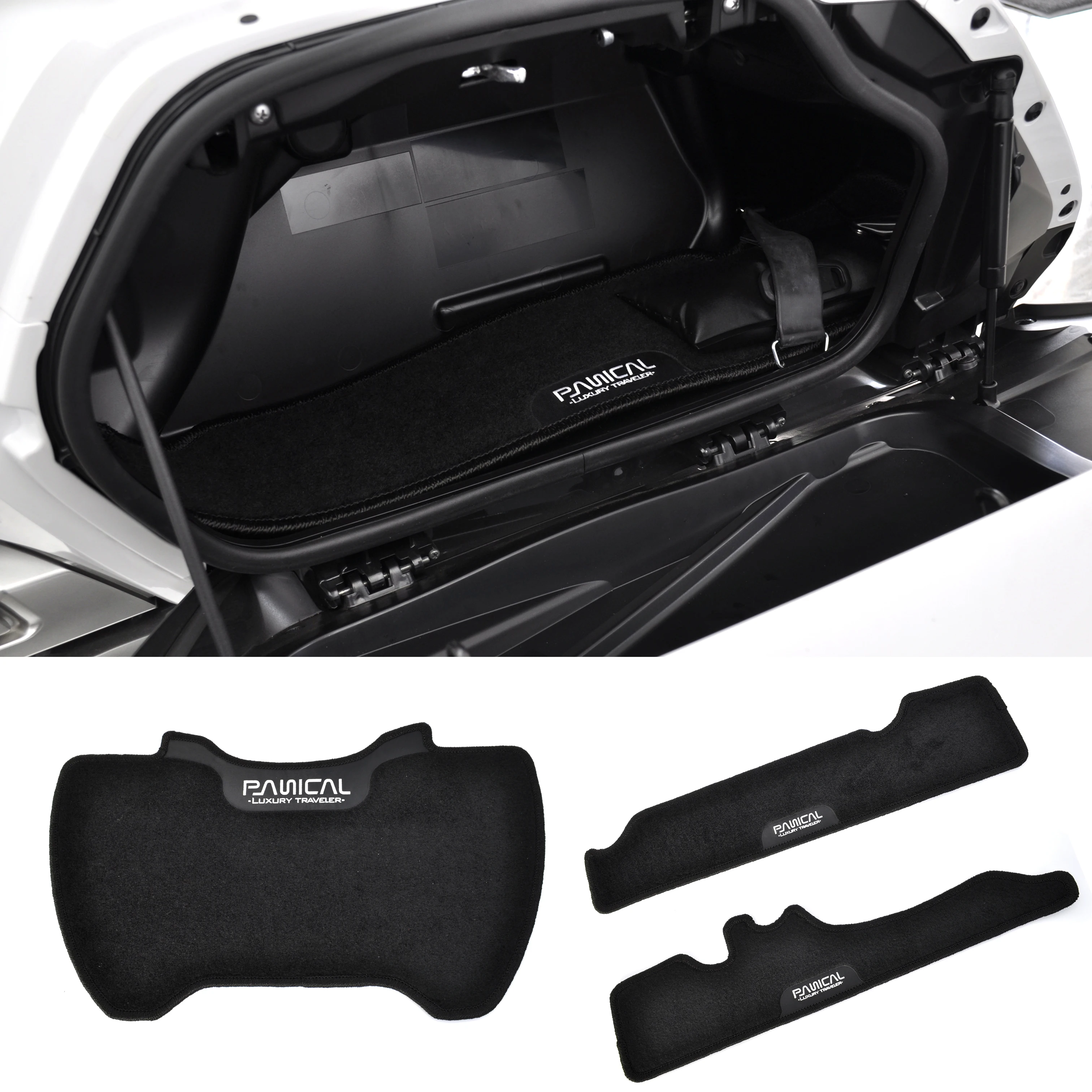 

Panical For Honda Gold Wing GL1800 GL1800B F6B Motorcycle 2018-2024 Rear Trunk Inner Liner Protective Pads Mat Box Pad