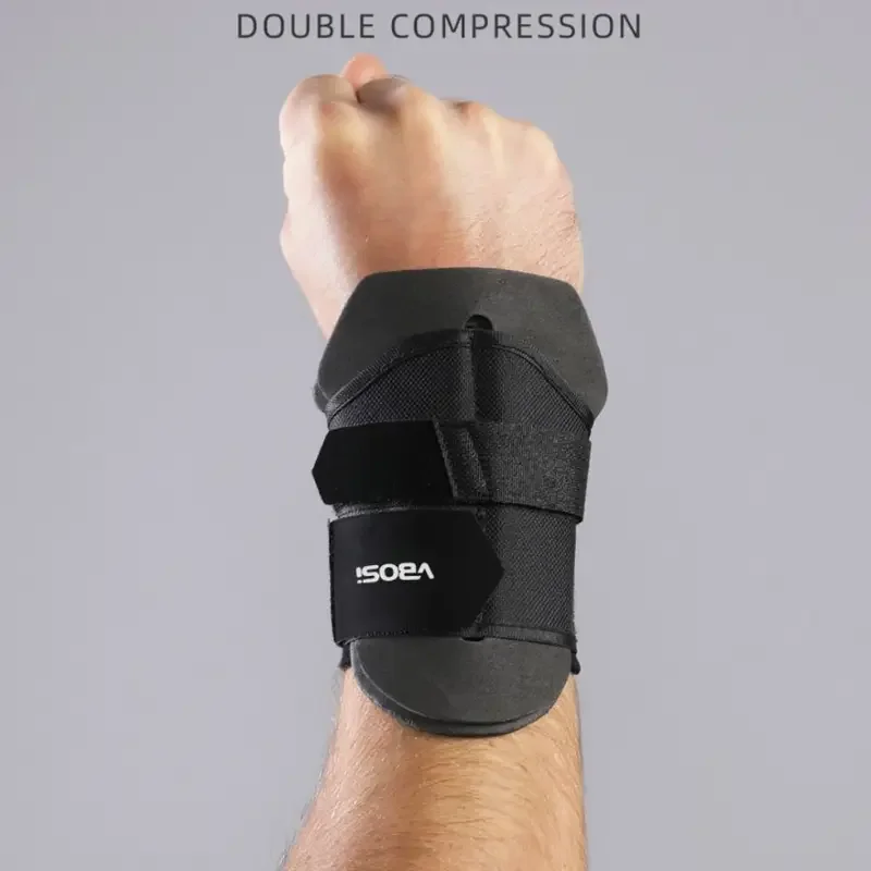 

1 пара утолщенных губчатых браслетов для регби и футбола, двойная защита от сжатия, наручные бинты для американского футбола, фиксированная поддержка