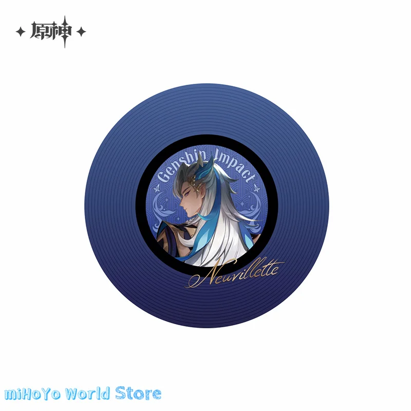 [رسمي] Neuvillette سمّاعات بلوتوث MiHoYo الأصلي Merch Genshin Impact Neuvillette حلية Doujin تأثيري هدية عيد ميلاد