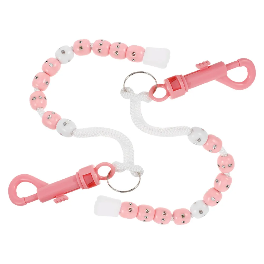 

Scorer Bead Chain Pink Wrist Clicker Handheld Stroke Tracker Golf Counting Beads Golf Accessories For Women Accessories