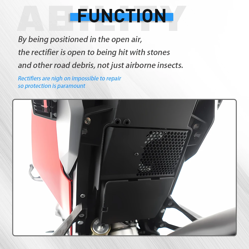 

M1000XR Motorcycle Rectifier Guard For BMW S1000XR TE (2021-2023) S 1000 XR (2021-2025) M 1000XR 2024 + Rectifier Grille Cover