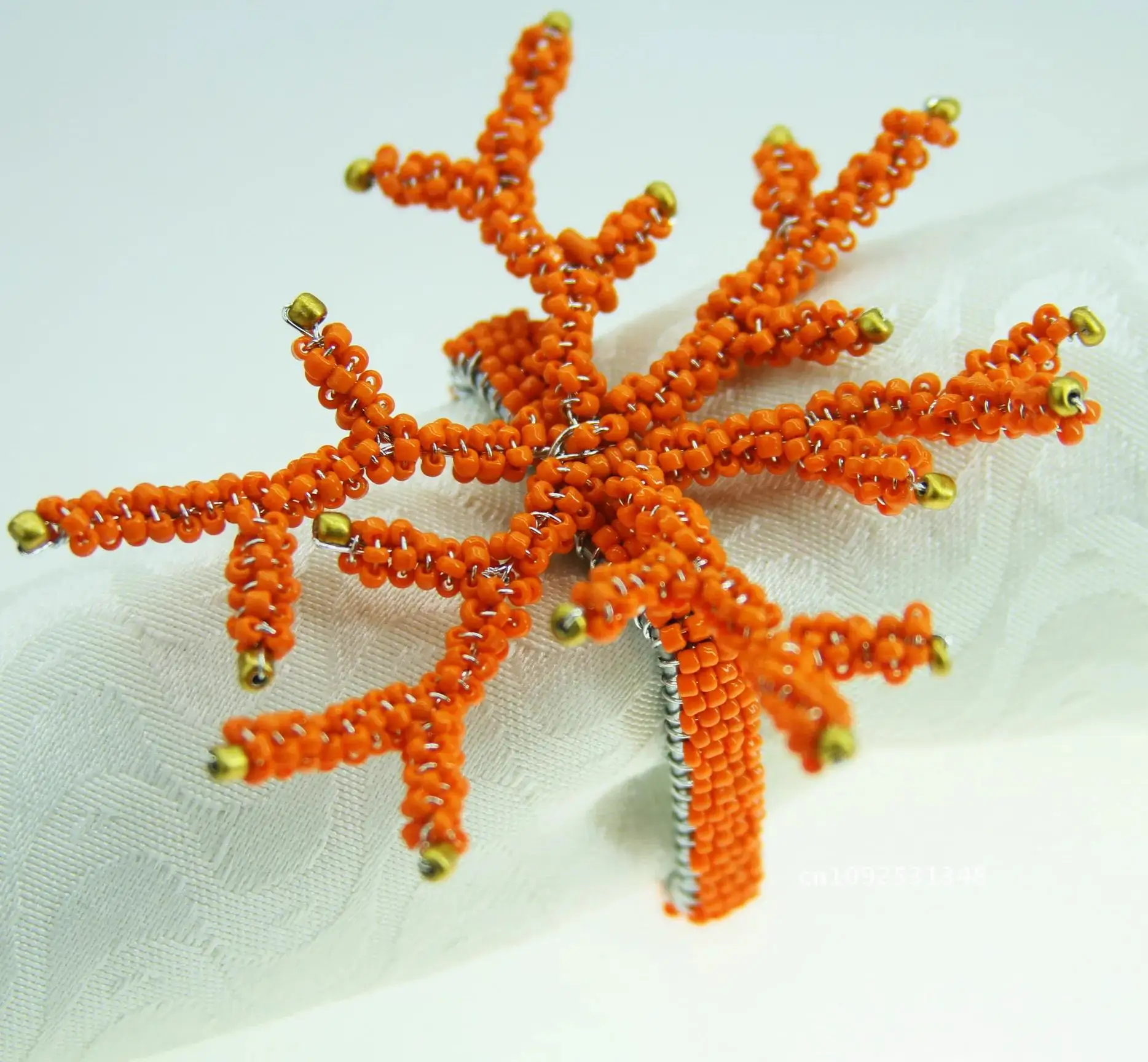 Free Shipping  Coral Napkin Ring Napkin Many Colors, Wedding Decoration 12 Pcs