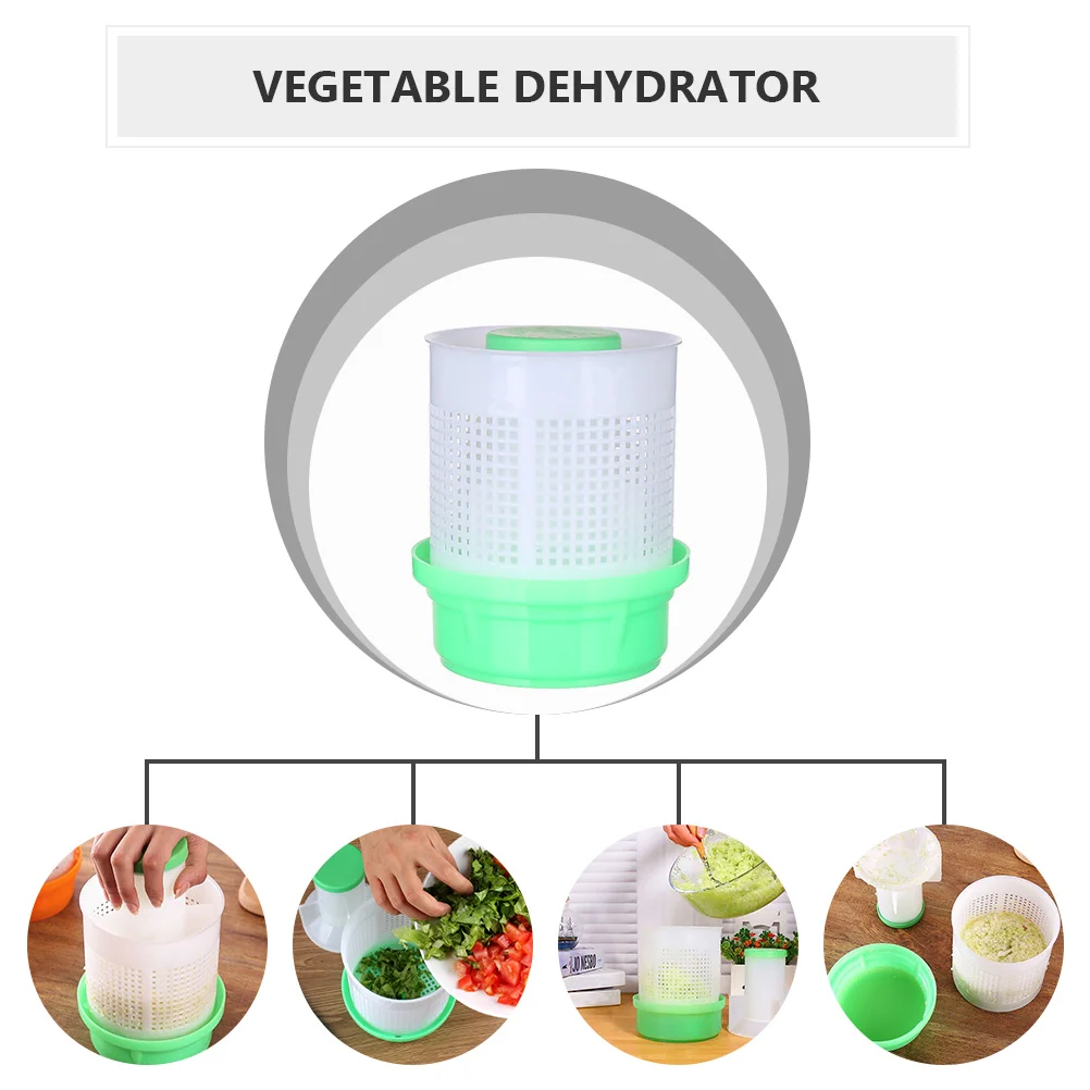 야채 채우는 탈수기, 샐러드 스피너, 수동 과일 건조기, 물 제거기, Pp