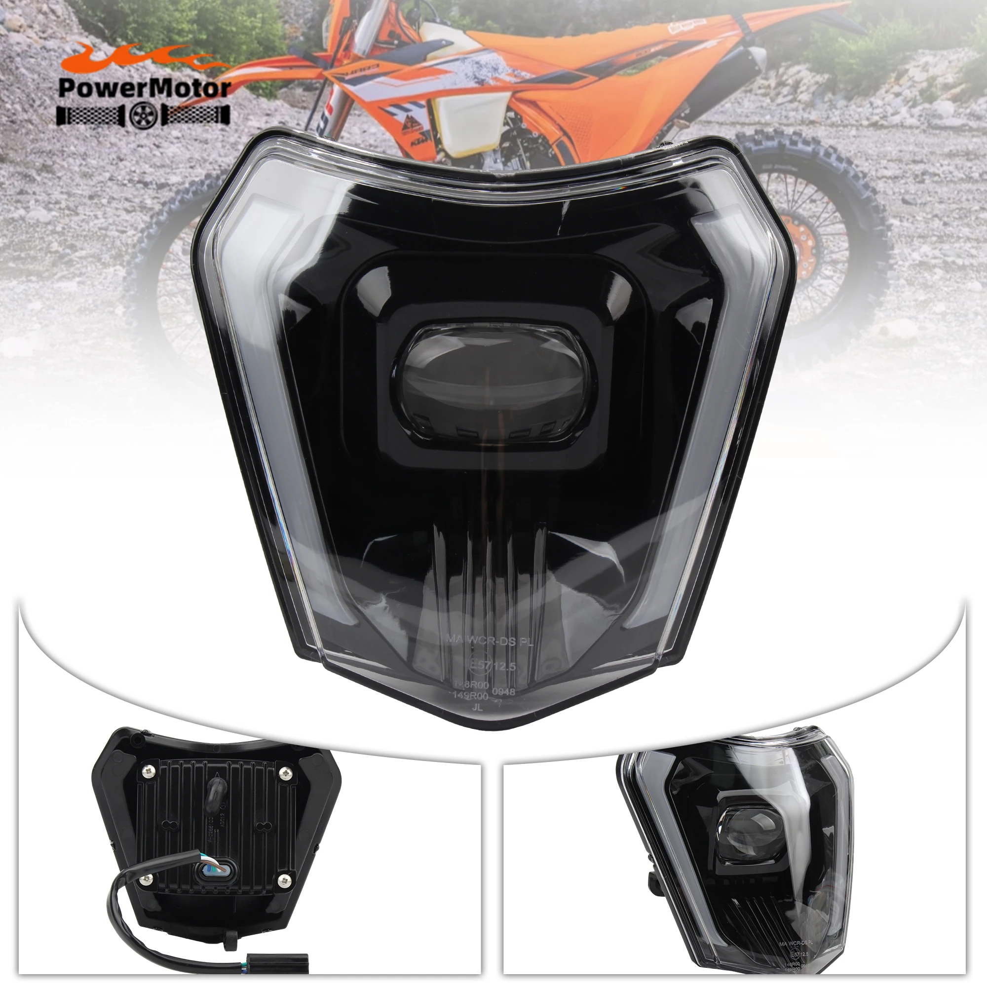 

Motorcycle Headlights Lamp High Definition Wick For KTM EXC XCW XC SX-F XC-W TE TC FE 125 250 300 350 450 530 Dirt Bike Parts