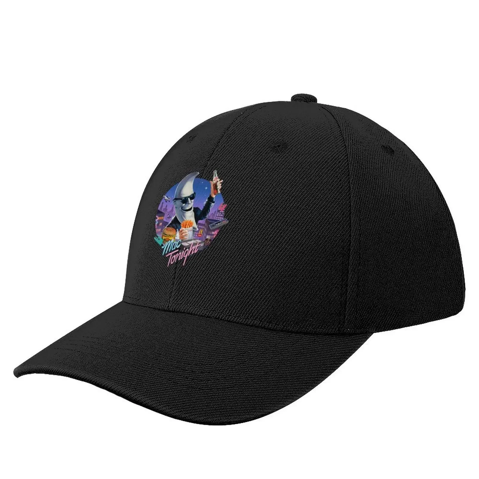 Mac Tonight Print Vers Baseball Cap Wild Ball Hat Hood Sun Cap Sun Hats For Women Men's