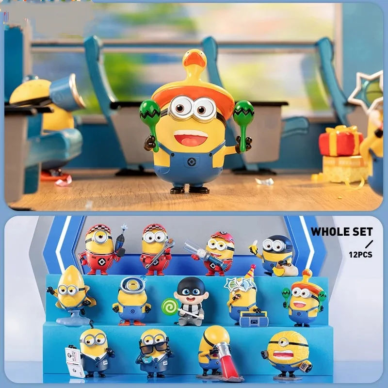 

Original Universal Despicable Me 4 Series Blind Box Toys Kawaii Anime Action Figure Caixa Caja Surprise Mystery Box Dolls Gift