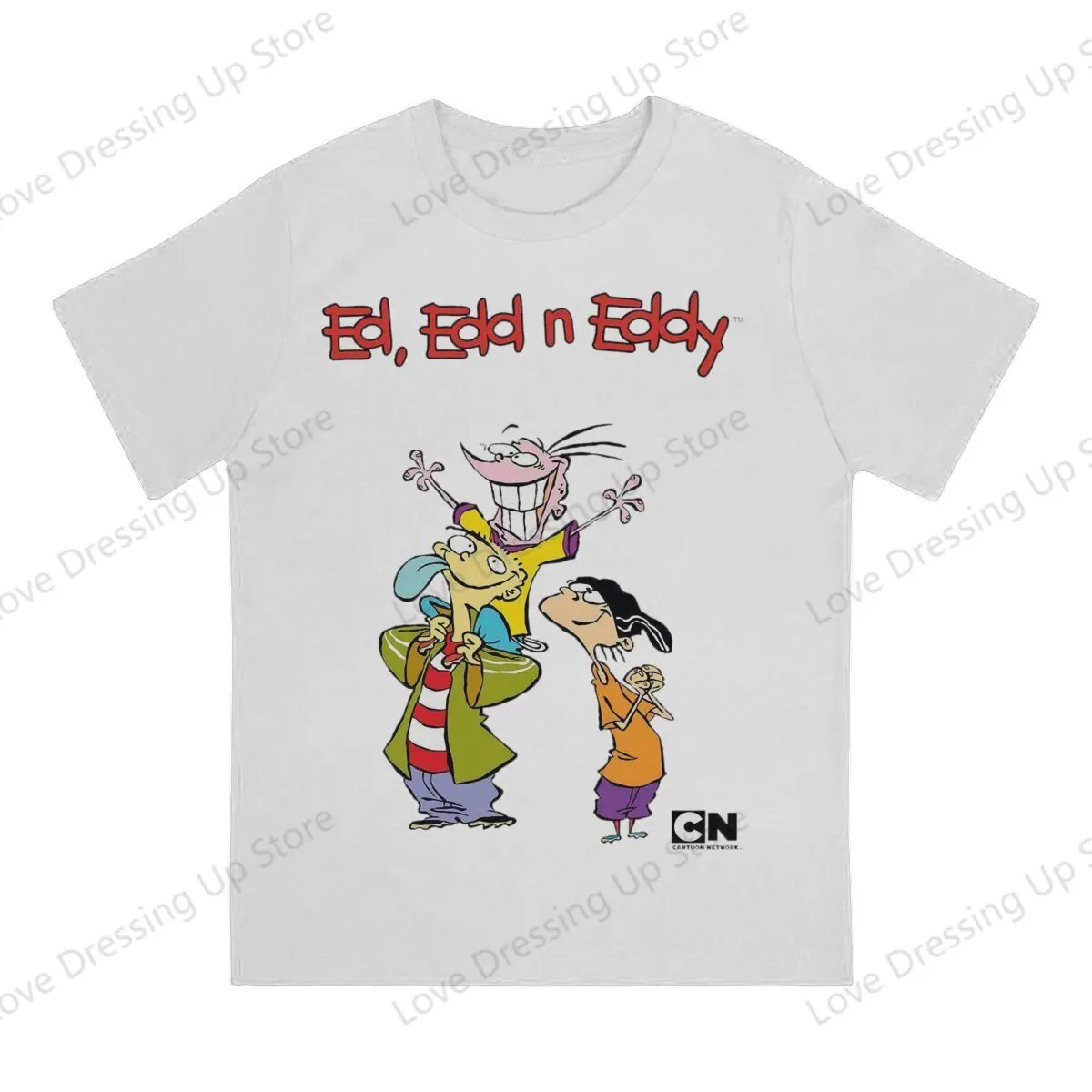 Ed Edd n Eddy The Mis-Edventures 100%Pure Cotton Sport Men T-Shirt Retro Harajuku Short sleeve Tshirts O-Neck Tee Funny Tops