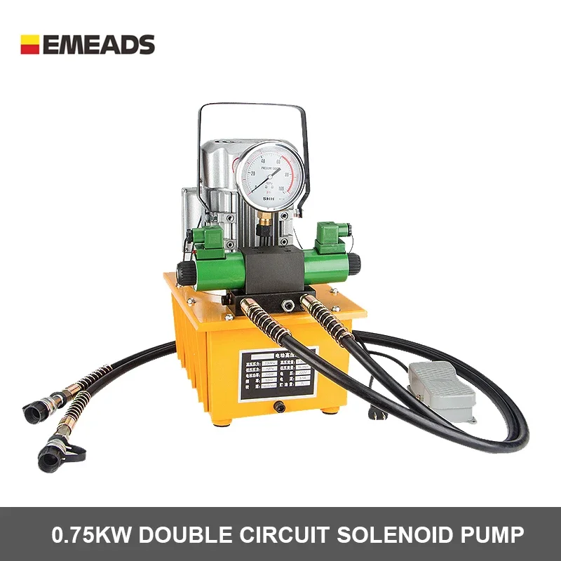 0.75 Double Solenoid Valve Electric Pump High Pressure Hydraulic Power Pack Electric oil Pump