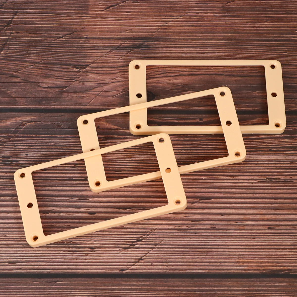 

10Pcs Electric Guitar Pickup Mounting Rings Durable ABS Plastic Short Frame Guitar Accessory Pickup Outline Border for