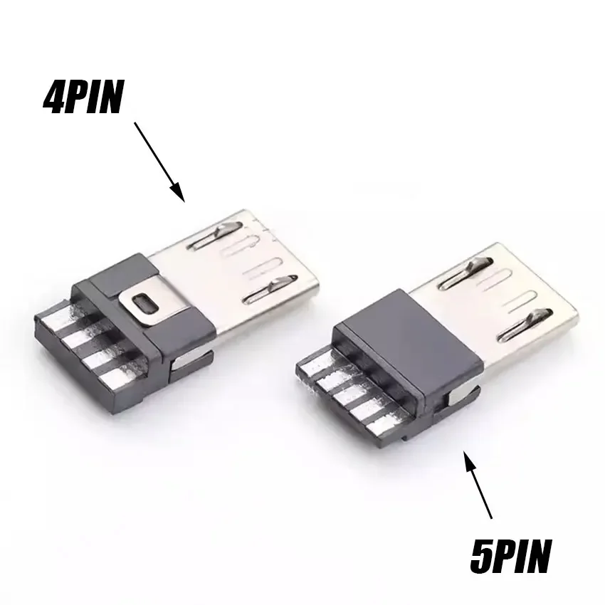 10PCS Mini USB Micro Connector Jack Tail Socket Connector Port Sockect For HiFi Audio Adapter