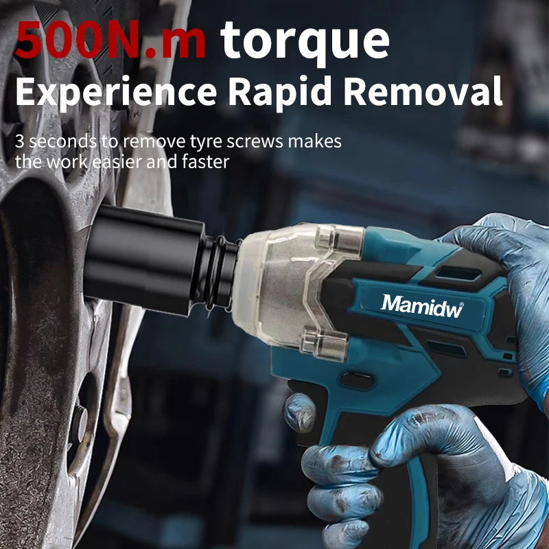 Pour Makita DTW600 18V tournevis électrique sans brosse perceuse pilote Rechargeable Compatible avec les broches de batterie Makita 18V