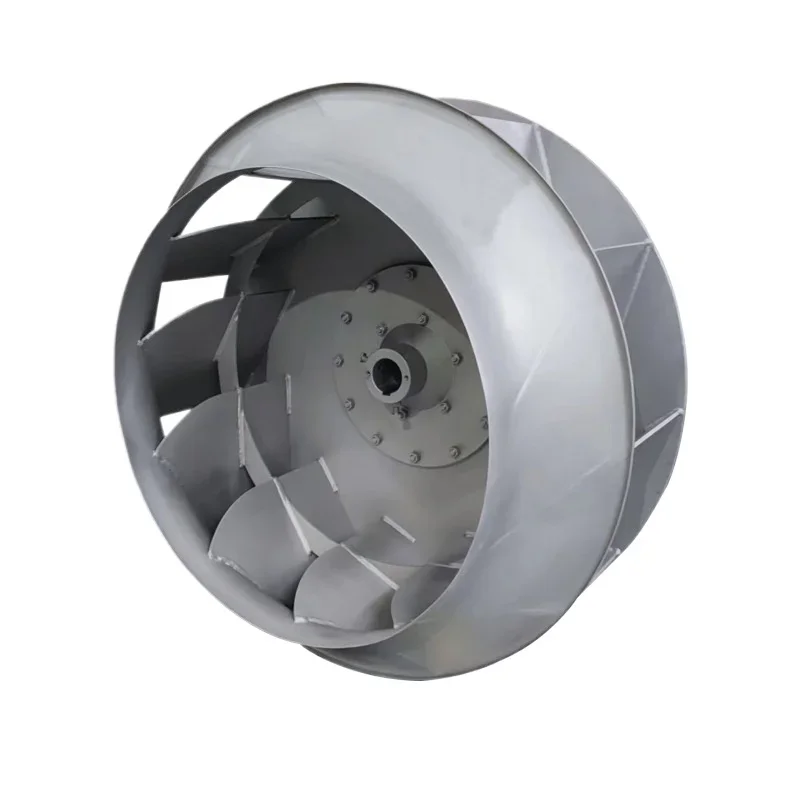 

Backward tilting double inlet wind turbine, cabinet centrifugal fan accessories