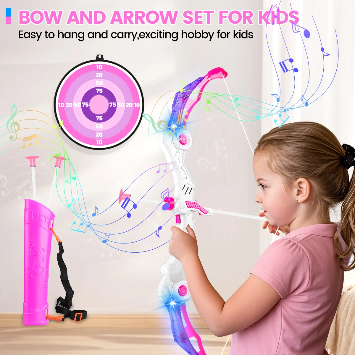 어린이용 활쏘기 활 연습용 리커브 활 야외 스포츠 게임 사냥 사격 장난감 선물용 활 세트