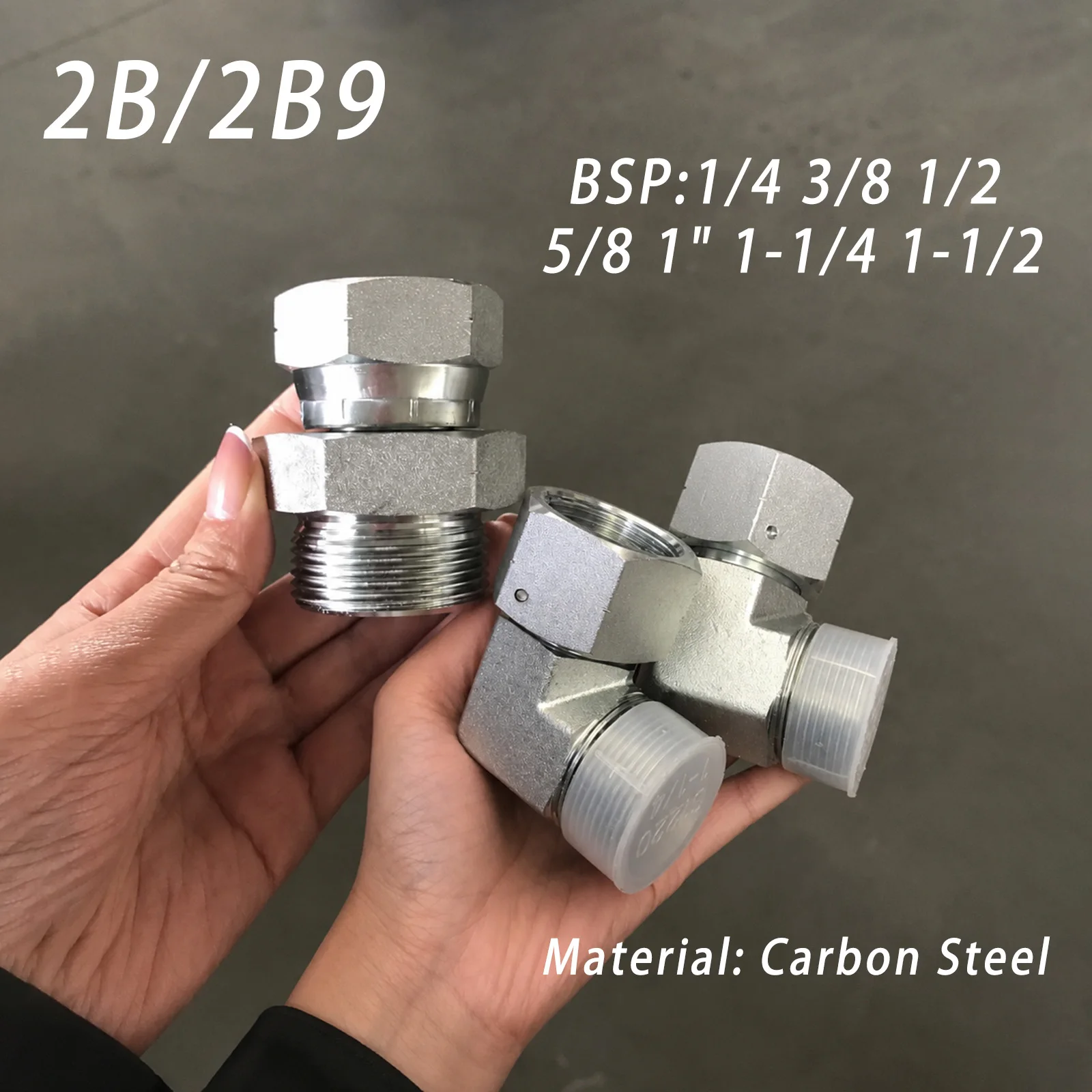BSP Male Thread Hydraulic Fittings 1/8