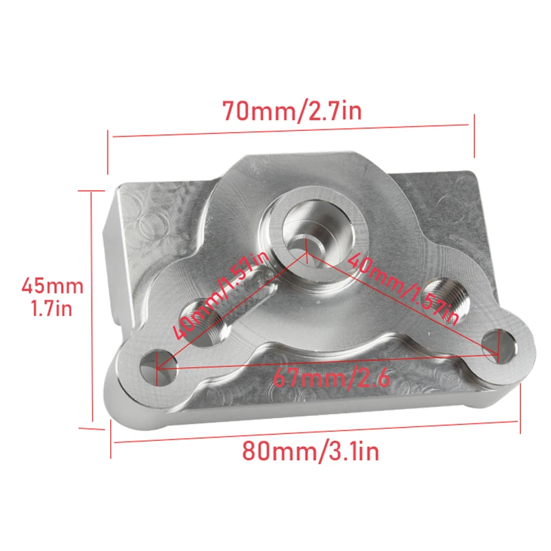 Motorcycle Universal Oil Cooler Cooling Adapter CNC Plate Cylinder Cover for Dirt Bike Bicycle 125cc150cc 110cc Engine Accessori