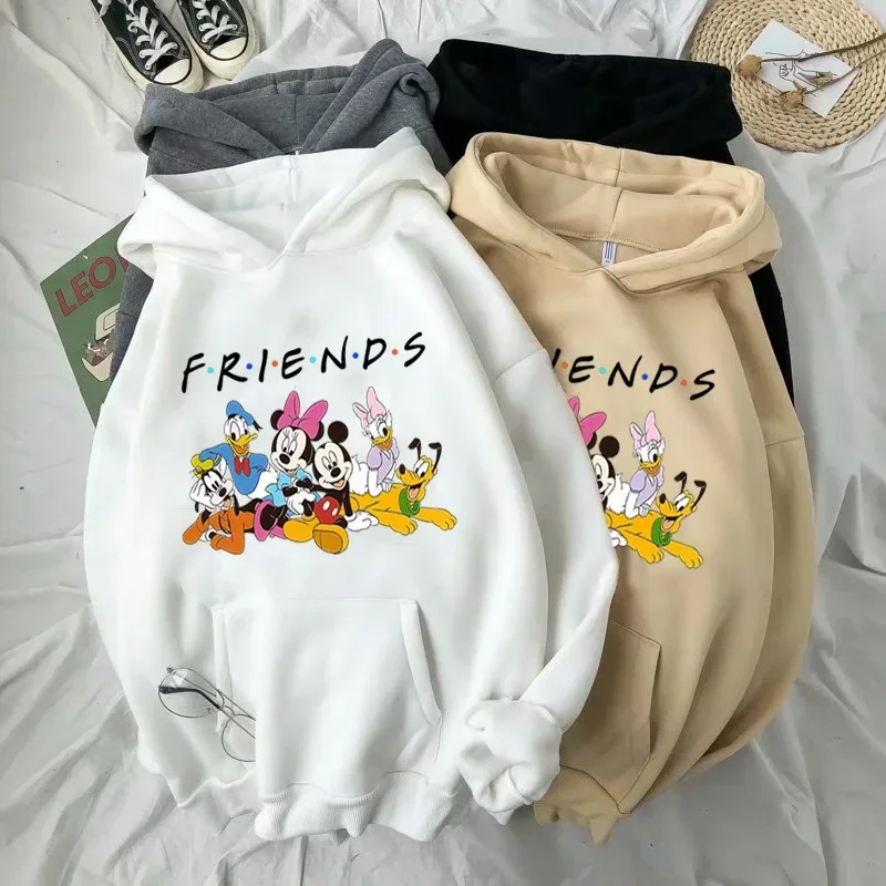 

Disney Mickey Mouse Hoodie Women's Harajuku Hoodie Women's Graphic Hoodies Fashion Clothes Streetwear Women