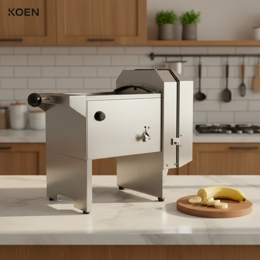Cortadora de Carne Comercial Totalmente Automática para Bacon y Char Siu, Cortadora de Jamón y Salchicha Específica para Restaurantes