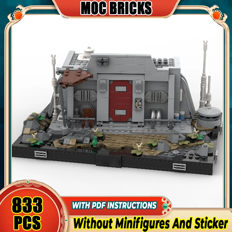 

Серия Star Movie Moc, строительные кирпичи, приключенческое место для отдыха, модель здания, технология, модульные блоки, строительные блоки, игрушки, подарки