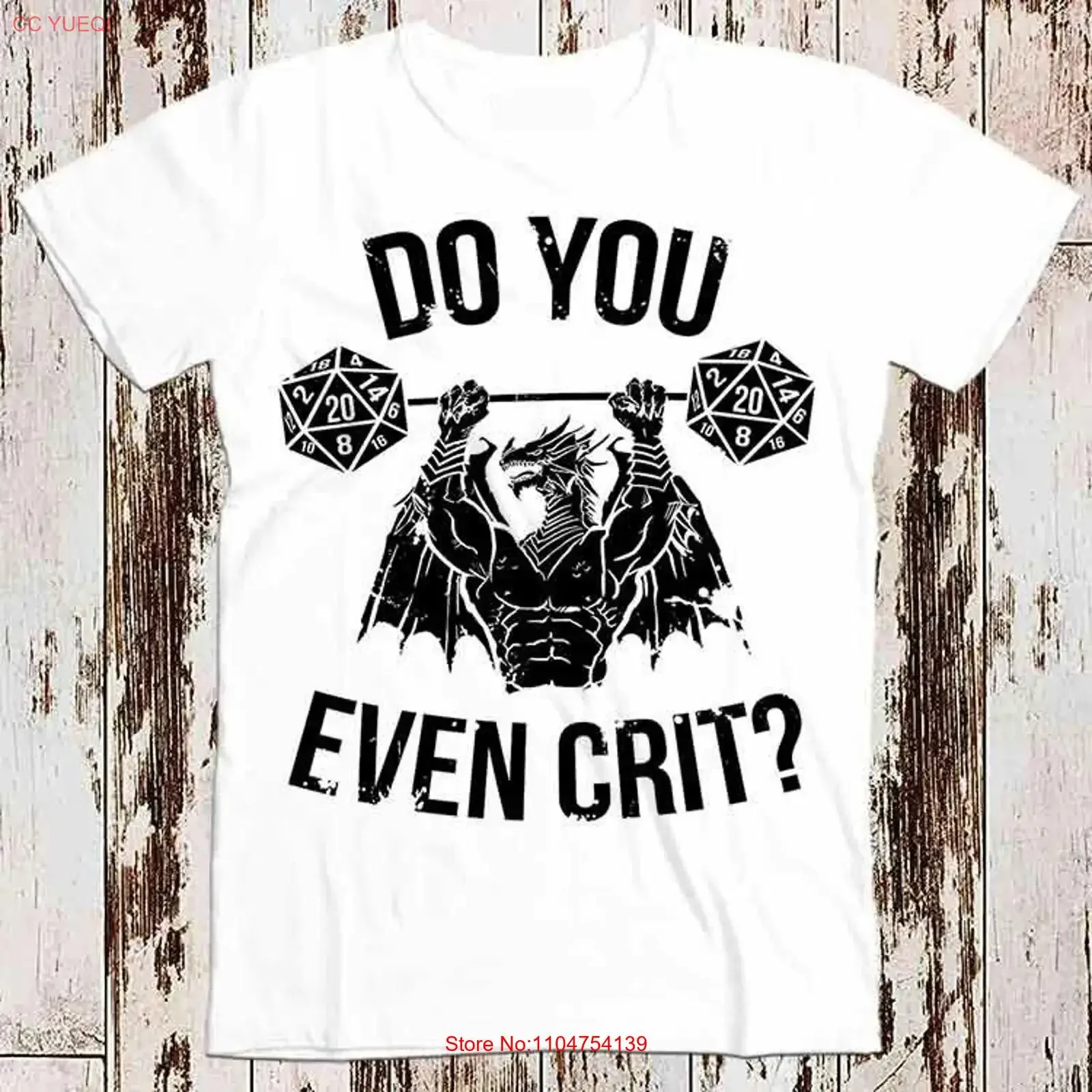 Camiseta Do You Even Crit GYM Master Ancient Dragon DnD D20 Dice 8515 vintage con gráfico lavado para hombre, top de moda para uso diario