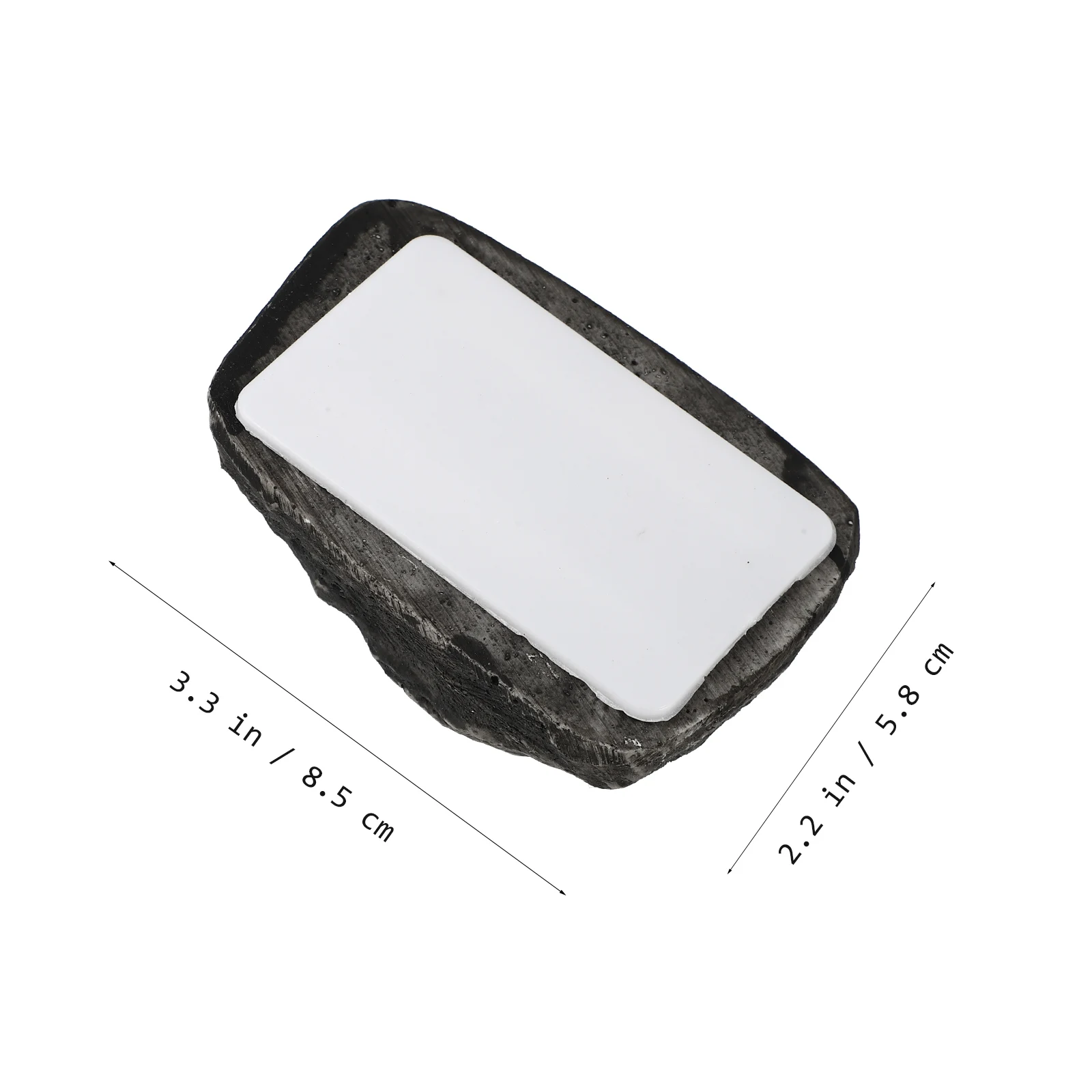 Resin Stone Key Hider Outdoor Hide Fake Durable Small Items Yard Decor Security