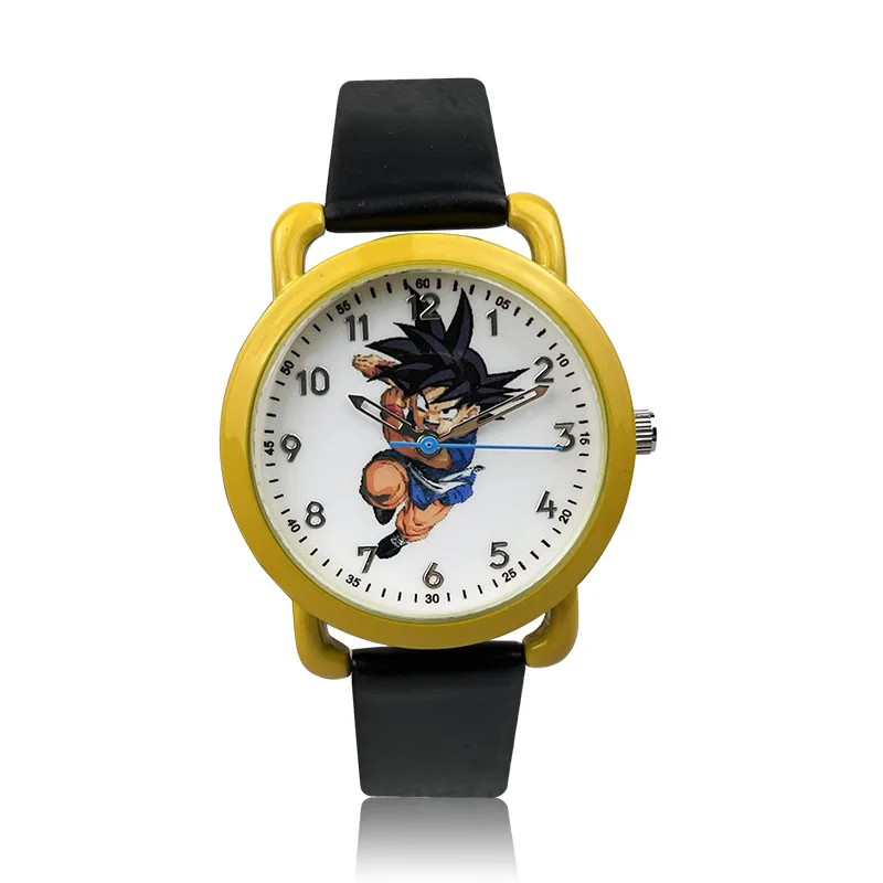 Reloj de Dragon Ball Anime Son Goku, reloj resistente al agua para niños, reloj electrónico de dibujos animados Kakarotto, juguete para niños, regalos Kawaii