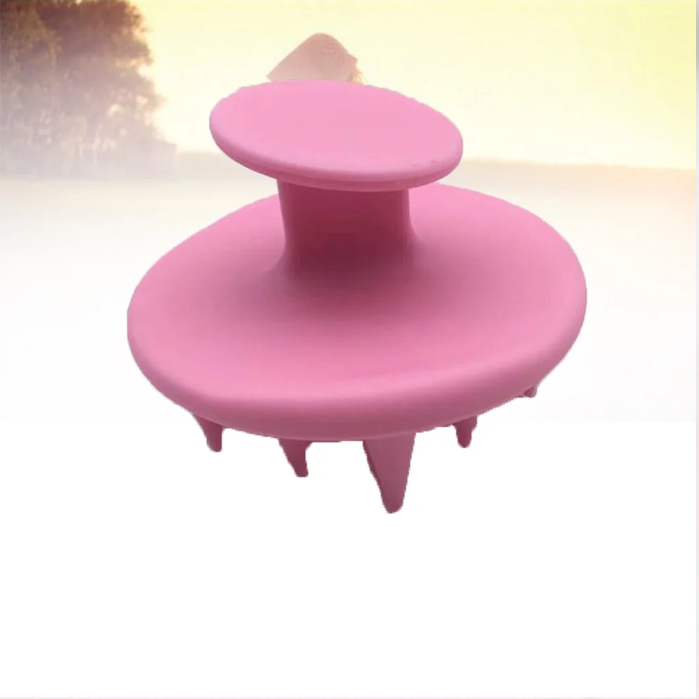 

1 шт., щетка-массажер для головы для шампуня, отшелушивания, клеток омертвевшей кожи, улучшает здоровье кожи головы, идеальный компаньон для ванны для разглаживания