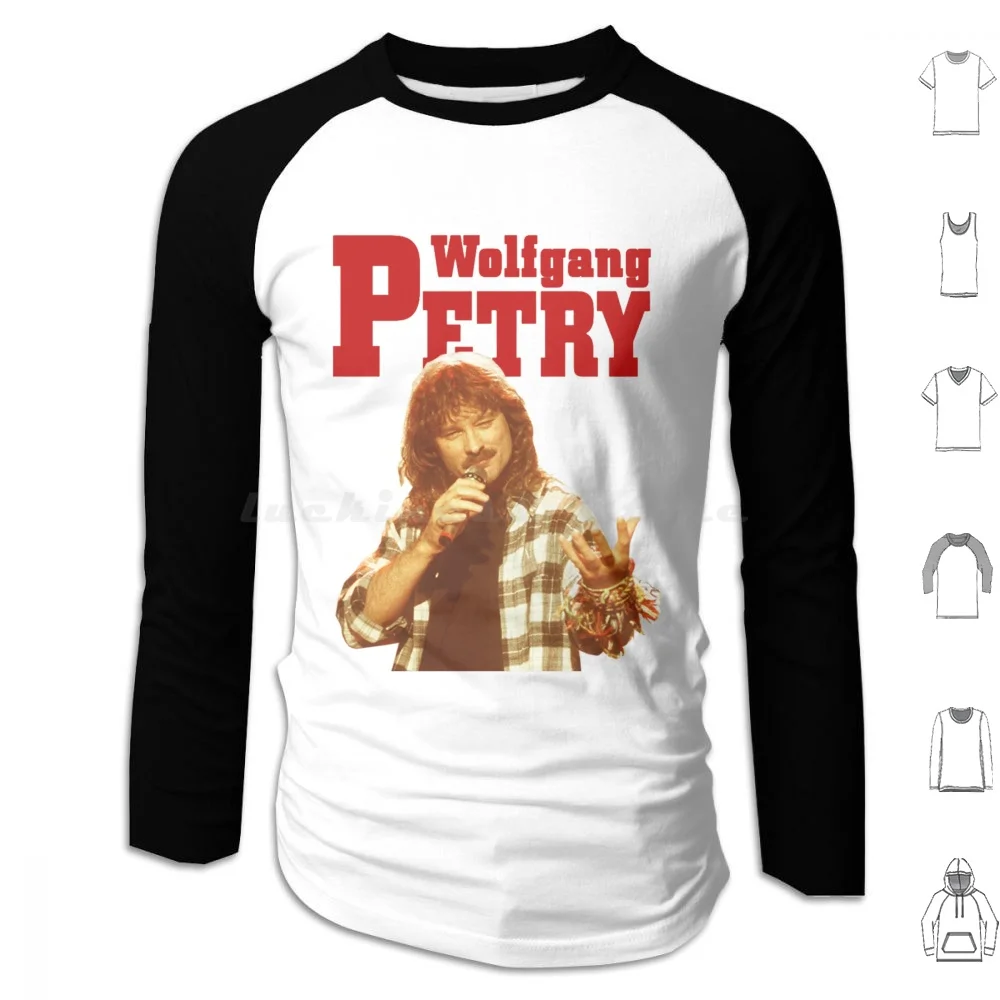 Wolfgang Petry Sudaderas con capucha de manga larga Wolfgang Petry Wolf Albach Retty Wolf Alice Wolf Andreas Wolf Andreas Hess Wolf Auf